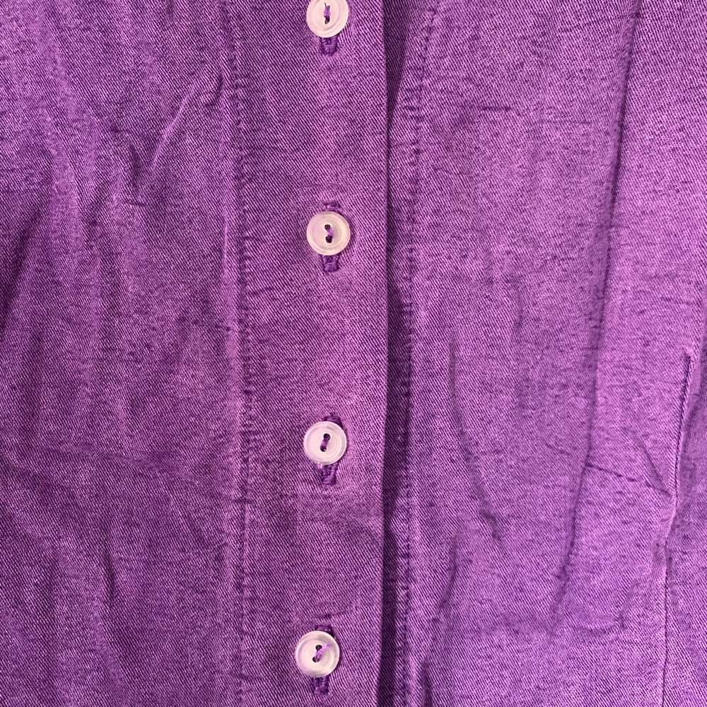 purple button-up - Picture 2 of 8